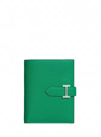 Кошелек Hermes Bearn Compact Wallet Small Green