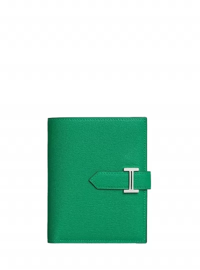 Кошелек Hermes Bearn Compact Wallet Small Green