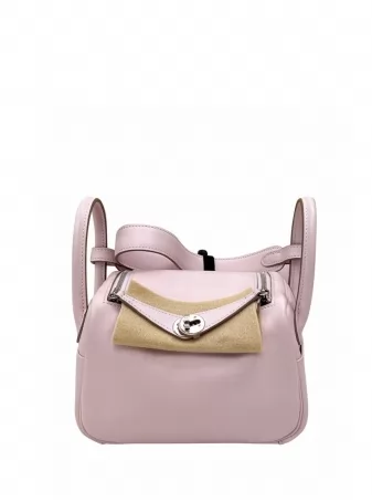 Сумка Hermes Mini Lindy Small Pink