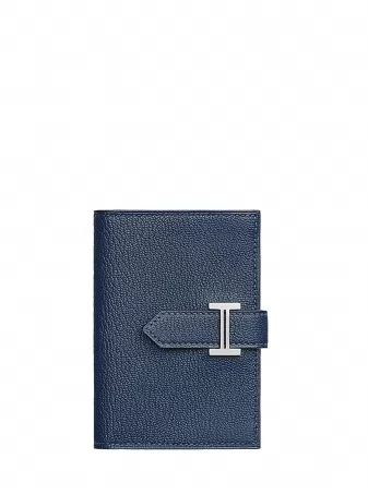 Кошелек Hermes Bearn Compact Wallet Small Blue