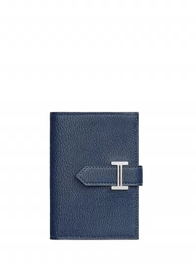 Кошелек Hermes Bearn Compact Wallet Small Blue