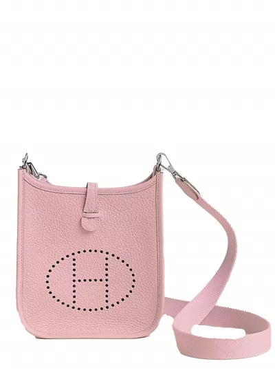 Сумка Hermes Evelyne Small Pink