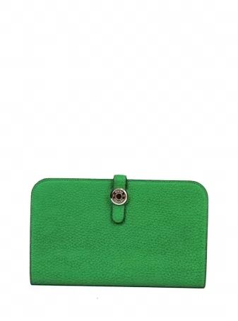 Кошелек Hermes Dogon Small Green