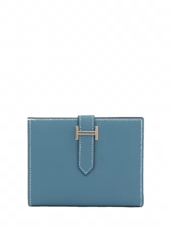 Кошелек Hermes Bearn Compact Wallet Small Blue