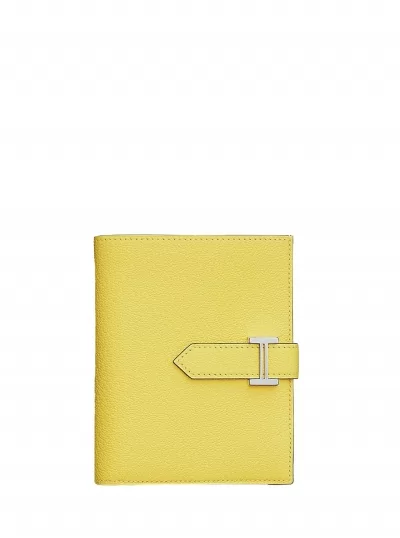 Кошелек Hermes Bearn Compact Wallet Small Yellow