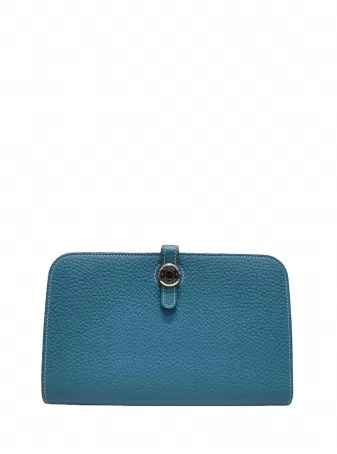 Кошелек Hermes Dogon Small Blue