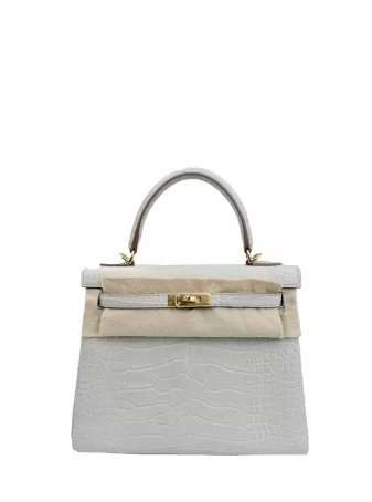 Сумка Hermes Kelly Medium Gray