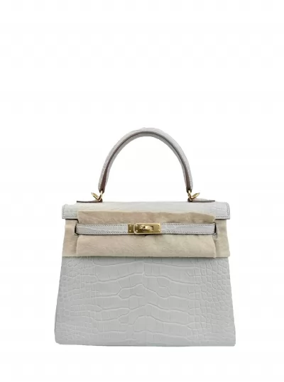 Сумка Hermes Kelly Medium Gray
