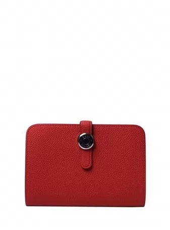 Кошелек Hermes Dogon Small Red