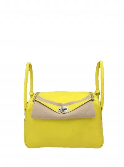 Сумка Hermes Mini Lindy Small Yellow